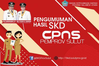 Pengumuman Hasil SKD CPNS Pemprov Sulut